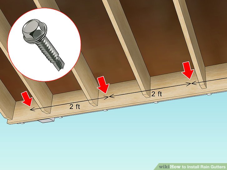 thi công lắp đặt Máng xối .phần 15